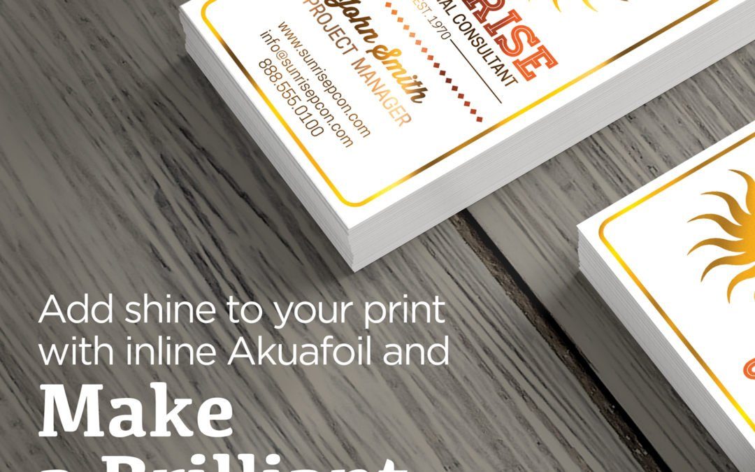 Want to change things up? Try adding some jazz to your business cards.