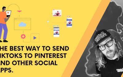 The best way to send TIKTOKS to Pinterest and other social apps.